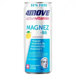 Prim Market 4Move Active Vitamin Gazowany napój smak cytrusów 330 ml oferta