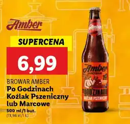 Lidl BROWAR AMBER Po Godzinach Koźlak Pszeniczny oferta