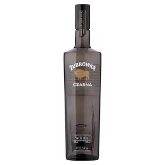 Carrefour Żubrówka Czarna Wódka 700 ml oferta