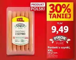 Lidl Parówki Pikok oferta