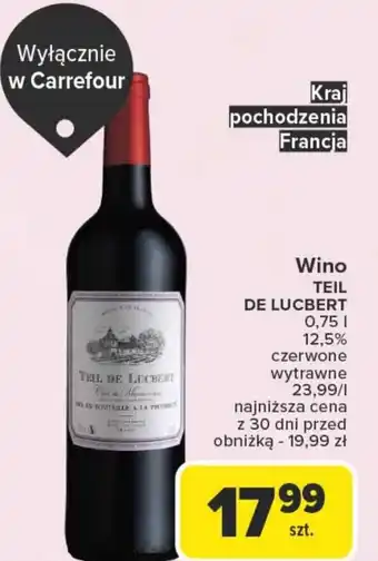 Carrefour Market Wino wytrawne Carrefour oferta