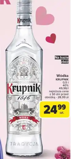 Carrefour Market Wódka Krupnik oferta