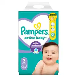 Carrefour Pampers Active Baby 3, 152 Pieluszek,6kg-10kg oferta