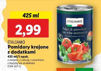 Lidl Pomidory krojone Italiamo oferta