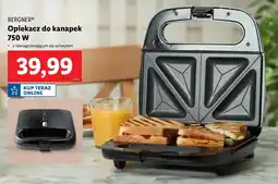 Lidl Opiekacz do kanapek Bergner oferta