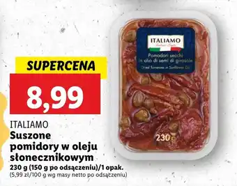 Lidl Pomidory suszone Italiamo oferta