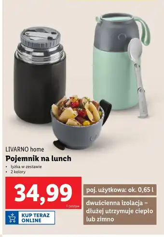 Lidl Pojemnik Livarno oferta