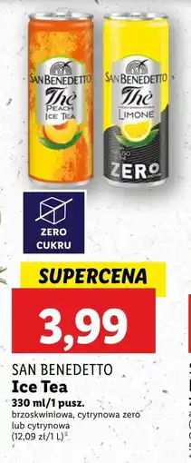 Lidl Ice tea San Benedetto oferta