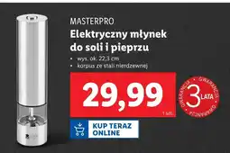 Lidl Młynek elektryczny Masterpro oferta