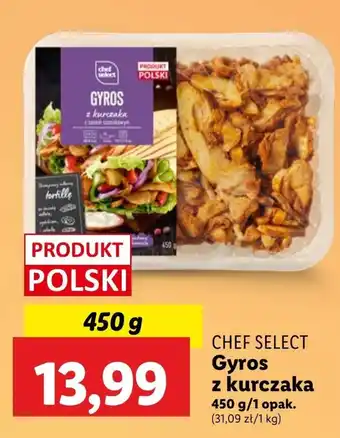 Lidl Gyros Chef Select oferta