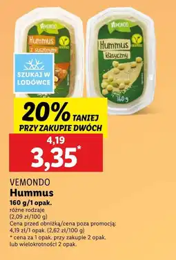 Lidl Hummus Vemondo oferta