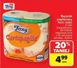 Carrefour Ręcznik papierowy Foxy oferta