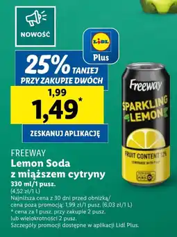 Lidl Napój gazowany Freeway oferta