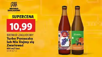 Lidl BROWAR ZAKŁADOWY Turbo Porzeczka oferta