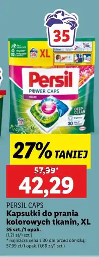 Lidl Kapsułki do prania Persil oferta