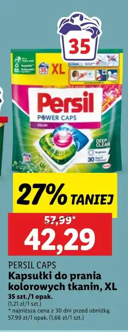 Lidl Kapsułki do prania Persil oferta