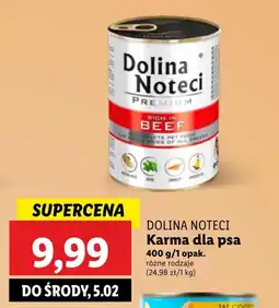 Lidl Karma dla psa Dolina Noteci oferta