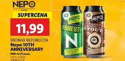 Lidl Browar nepomucen nepo 10th anniversary oferta