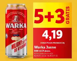 Lidl Warka Jasne oferta