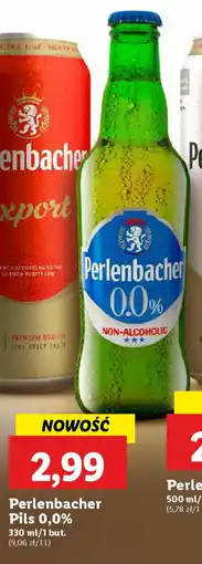 Lidl Perlenbacher Pils 0,0% oferta