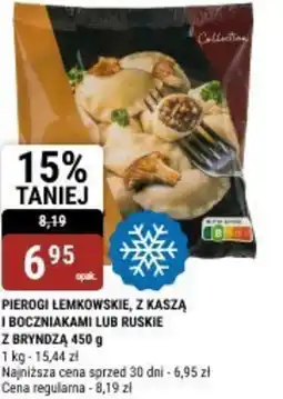 bi1 PIEROGI LEMKOWSKIE, Z KASZĄ I BOCZNIAKAMI LUB RUSKIE Z BRYNDZĄ oferta