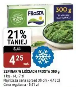 bi1 SZPINAK W LIŚCIACH FROSTA oferta