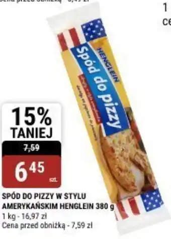 bi1 SPÓD DO PIZZY W STYLU AMERYKAŃSKIM HENGLEIN oferta