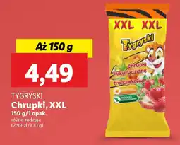 Lidl TYGRYSKI Chrupki, XXL oferta