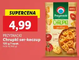 Lidl PRZYSNACKI Chrupki ser-keczup oferta