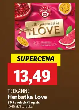 Lidl TEEKANNE Herbatka Love oferta