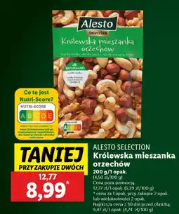 Lidl ALESTO SELECTION Królewska mieszanka orzechów oferta