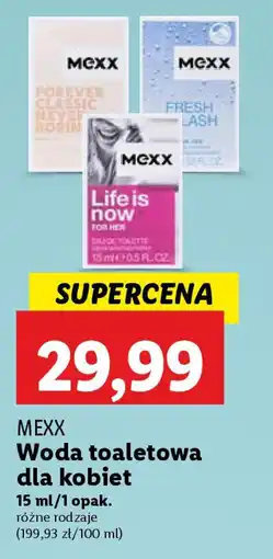 Lidl MEXX Woda toaletowa dla kobiet oferta