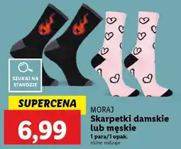 Lidl MORAJ Skarpetki damskie lub męskie oferta