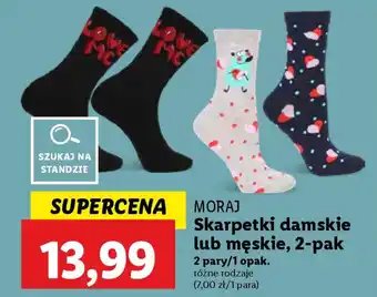 Lidl MORAJ Skarpetki damskie lub męskie oferta