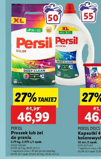 Lidl PERSIL Proszek lub żel do prania oferta