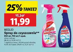 Lidl MEGLIO Spray do czyszczenia oferta