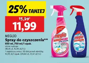 Lidl MEGLIO Spray do czyszczenia oferta