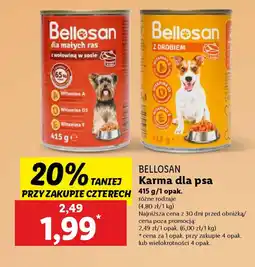 Lidl BELLOSAN Karma dla psa oferta