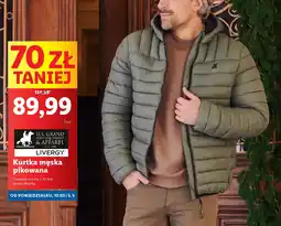 Lidl Kurtka męska pikowana oferta