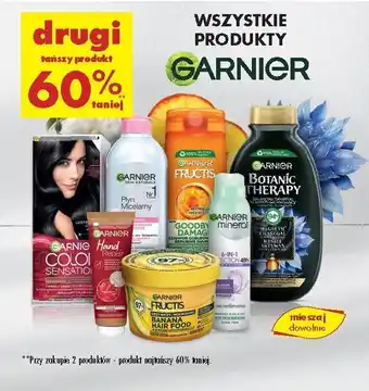 Biedronka Maska do włosów banana Garnier Fructis Hair Food oferta