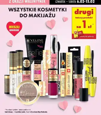 Biedronka Tusz do rzęs Eveline Big Volume Real Shock! oferta