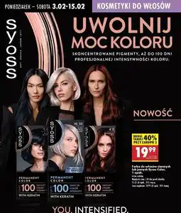 Biedronka Farba do włosów 10-55 Syoss Color oferta