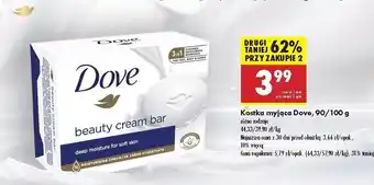 Biedronka Mydło Dove Beauty Cream oferta