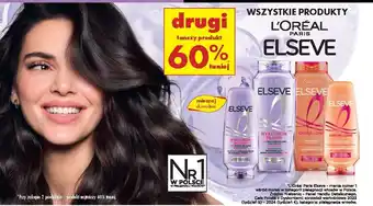 Biedronka Szampon odbudowujący keratyna roślinna witaminy olejek rycynowy L'oreal Elseve Dream Long oferta