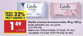 Biedronka Mydło róża i peonia Linda oferta