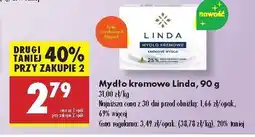 Biedronka Mydło kremowe bawełna Linda oferta