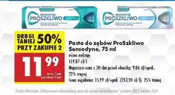 Biedronka Pasta do zębów Sensodyne Pro Szkliwo Extra Fresh oferta