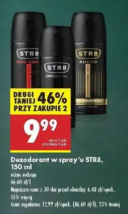 Biedronka Dezodorant Str8 Ahead oferta