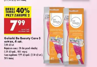 Biedronka Maszynka do golenia Be Beauty Care oferta