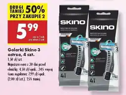 Biedronka Maszynka do golenia Skino 3 oferta